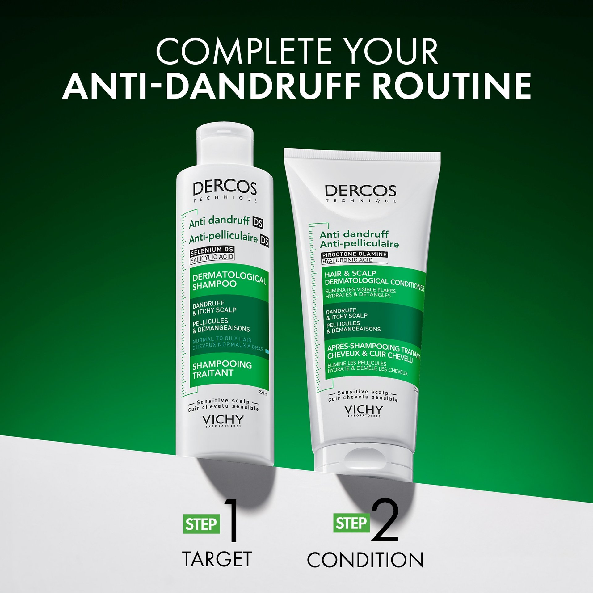 Vichy Dercos anti-dandruff dermatological conditioner